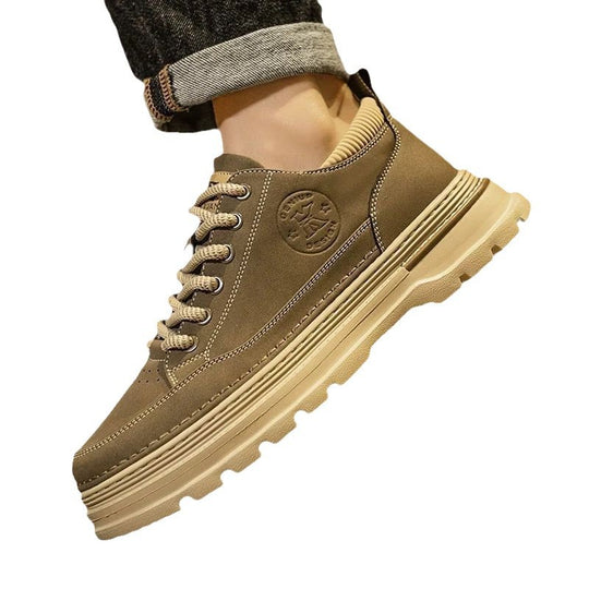 Damen Bequeme Freizeit Sneakers mit robustem Design und dämpfender Sohle EB
