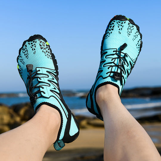 Damen Sportliche Wassersportschuhe mit rutschfestem Profil und atmungsaktivem Obermaterial EB