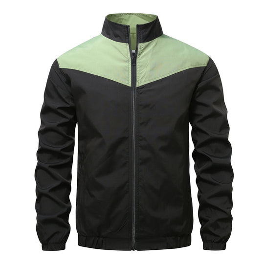 Herren Sportliche Jacke mit modernem Kragen EB