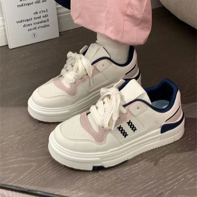 Damen modische Sneaker mit komfortabler dämpfender Sohle und sportlichem Design EB