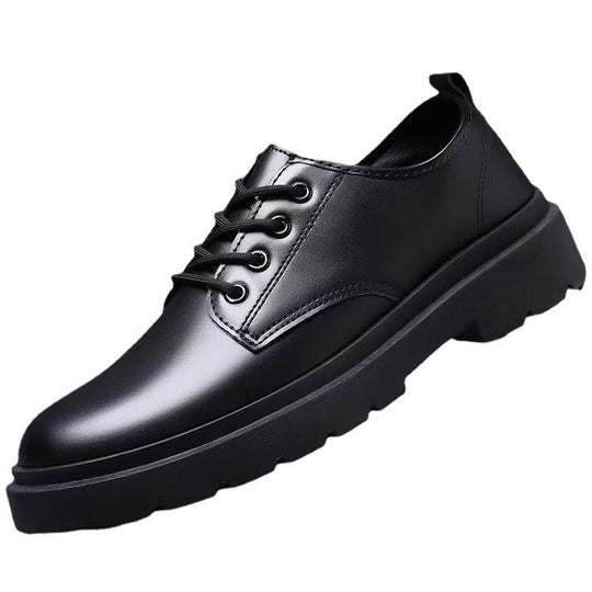 Herren Elegante Schnürschuhe mit rutschfester und stoßdämpfender Sohle EB