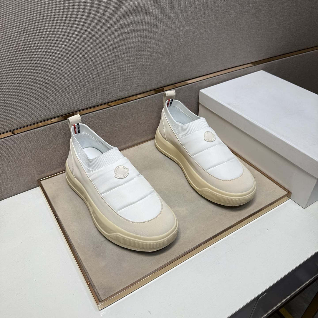 Damen Slip-On Sneaker mit komfortablem Fußbett und elastischem Einstieg EB