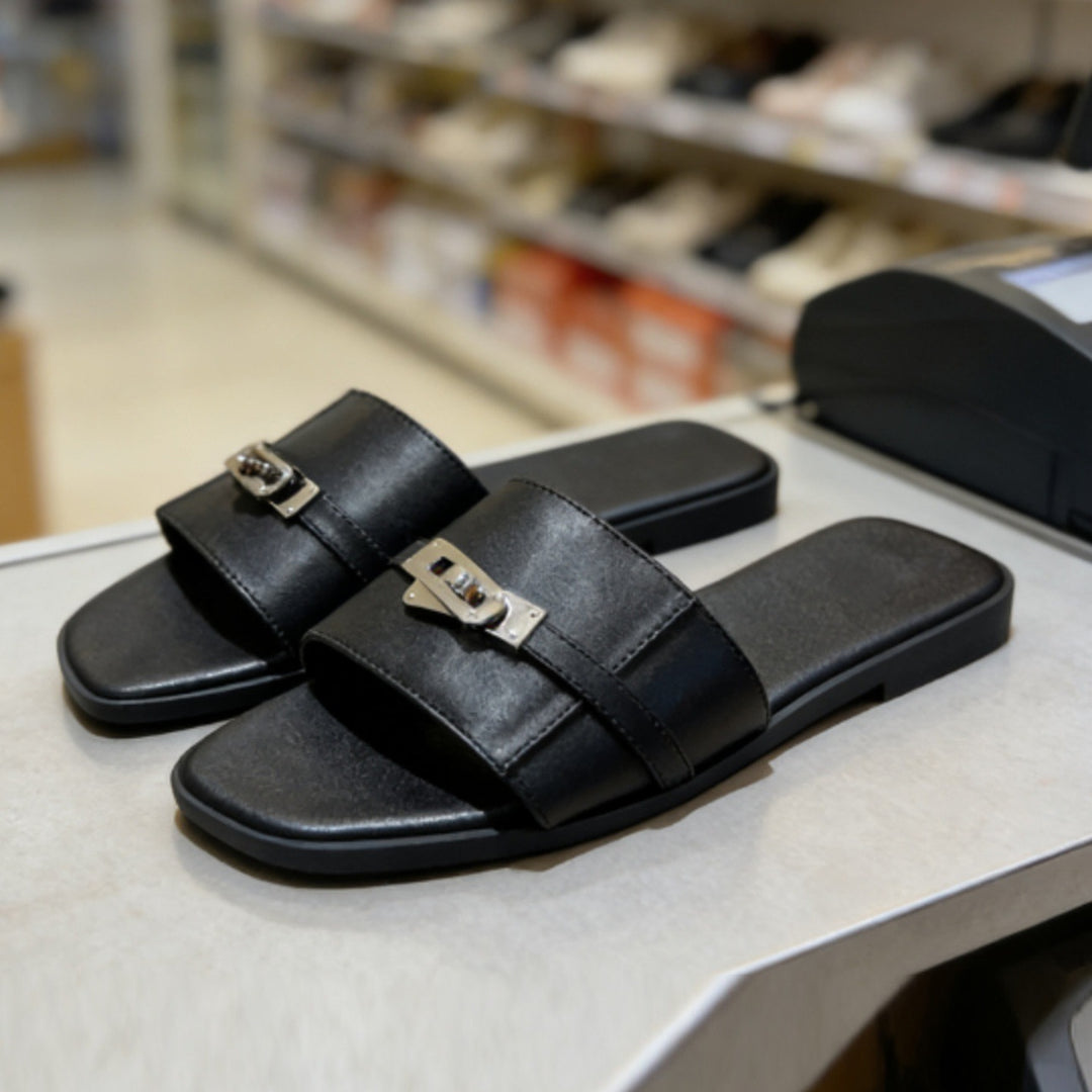 Damen Bequeme Freizeitsandalen mit modischem Riemendesign EB