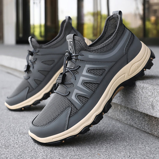 Damen Sportliche Trail-Sneaker mit atmungsaktivem Mesh und rutschfester Sohle EB