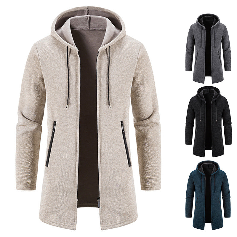 Herren elegante Freizeitjacke mit praktischen Reißverschlusstaschen EB