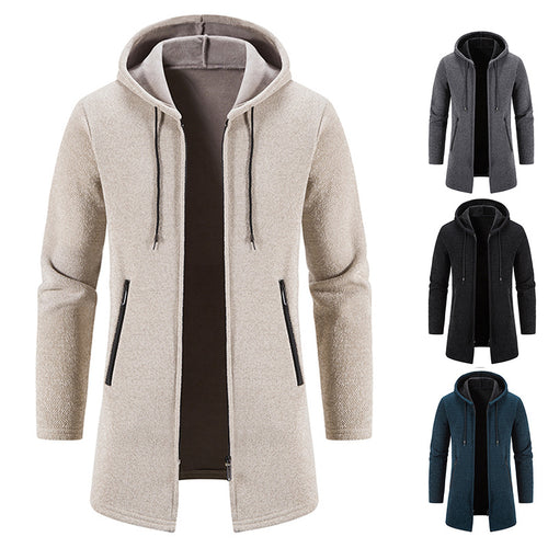 Herren elegante Freizeitjacke mit praktischen Reißverschlusstaschen EB