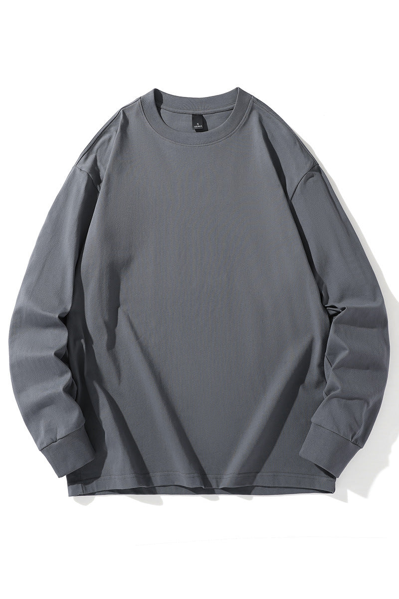 Damen lässiges Langarmshirt aus hochwertiger Baumwolle EB