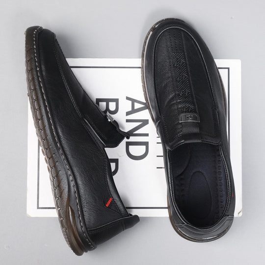 Herren elegante Slipper mit rutschfester Sohle und flexibler Einlage EB