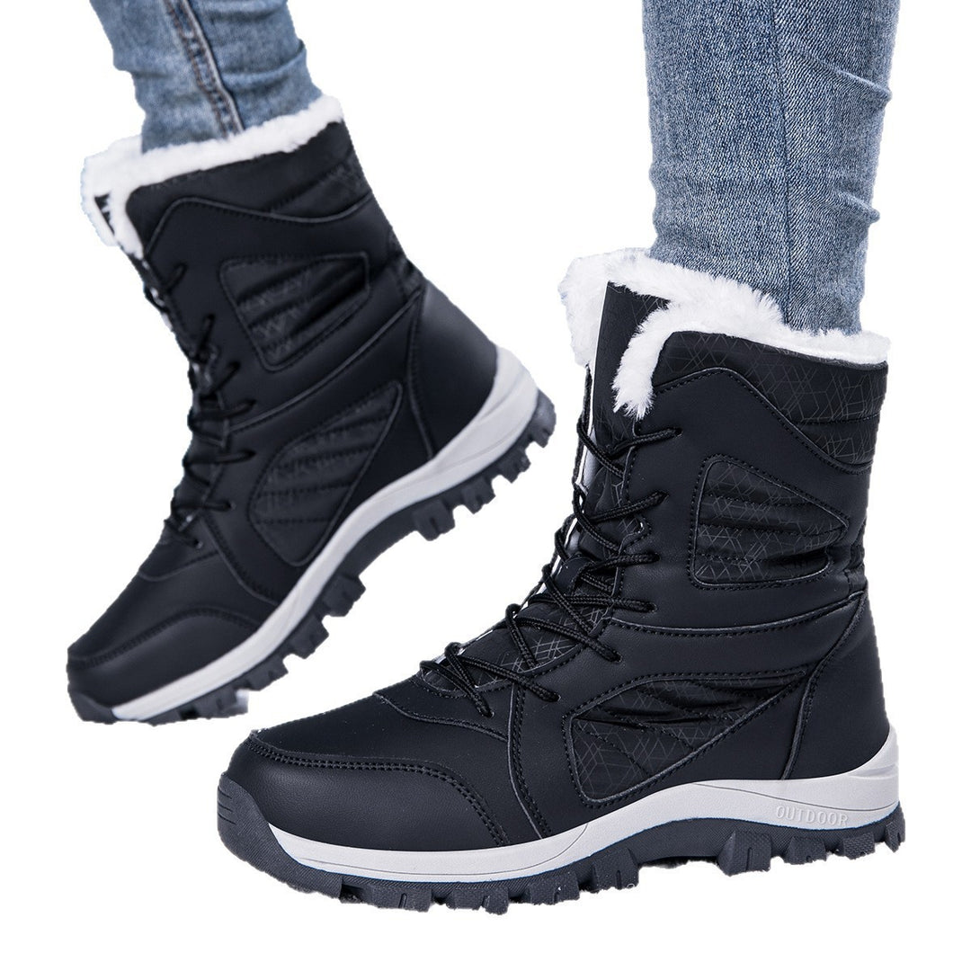 Damen Winterstiefel mit isolierendem Innenfutter und rutschfester Profilsohle EB