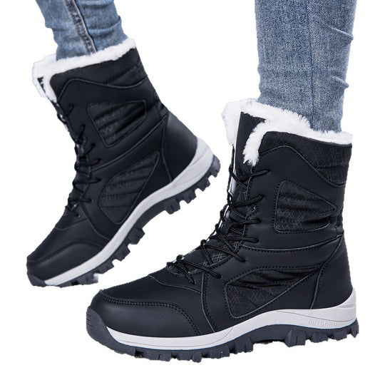 Damen Winterstiefel mit isolierendem Innenfutter und rutschfester Profilsohle EB