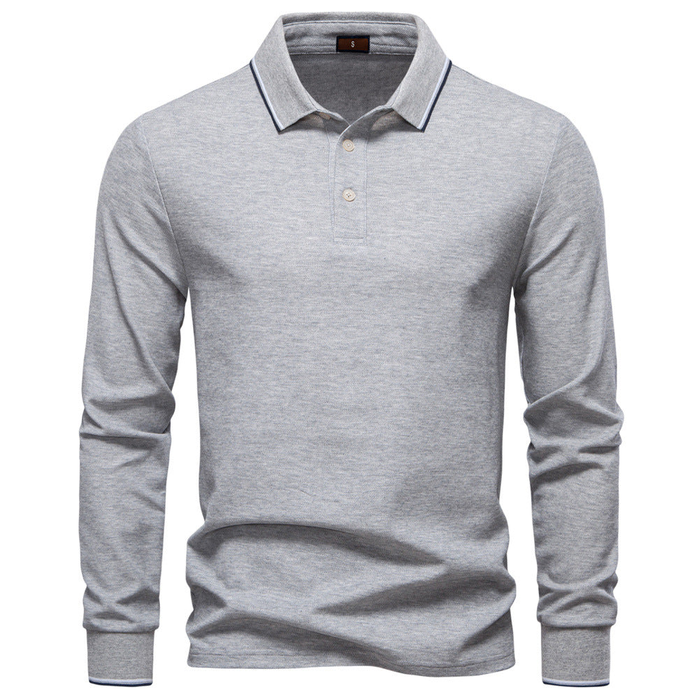 Herren Langarm Poloshirt EB