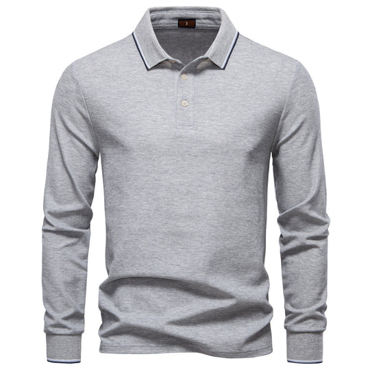 Herren Langarm Poloshirt EB