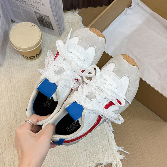 Damen Sneakers mit trendigem Design und atmungsaktivem Obermaterial EB