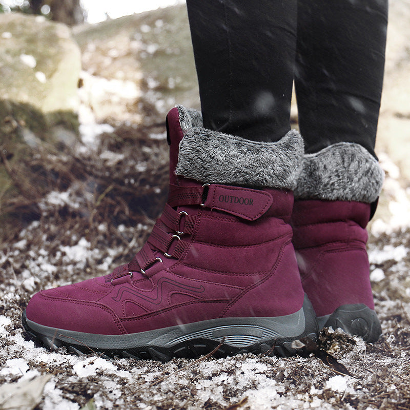Damen Gemütliche Winterstiefel mit isolierender Fütterung EB
