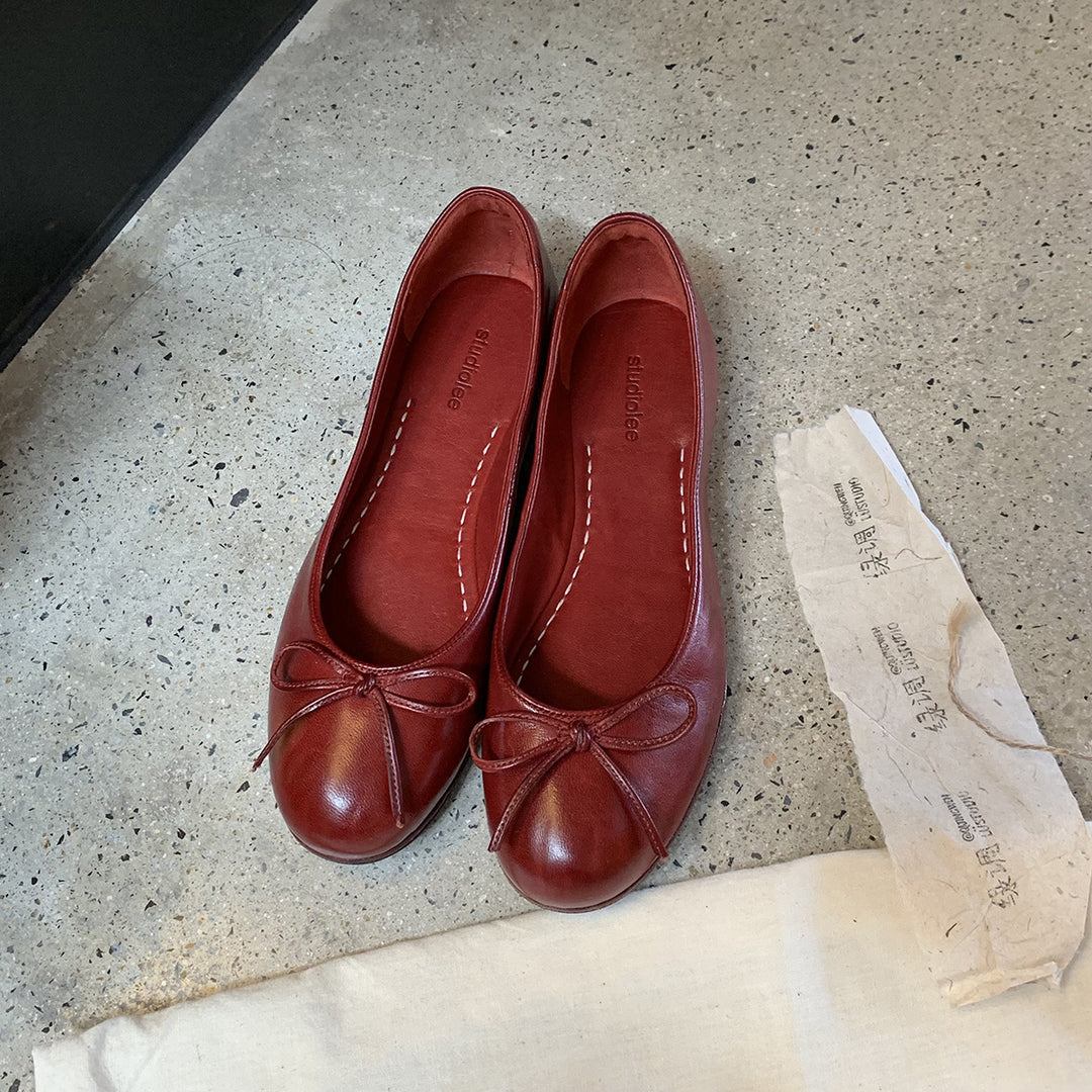 Damen Ballerinas mit zartem Schleifen-Detail und komfortablem Fußbett EB