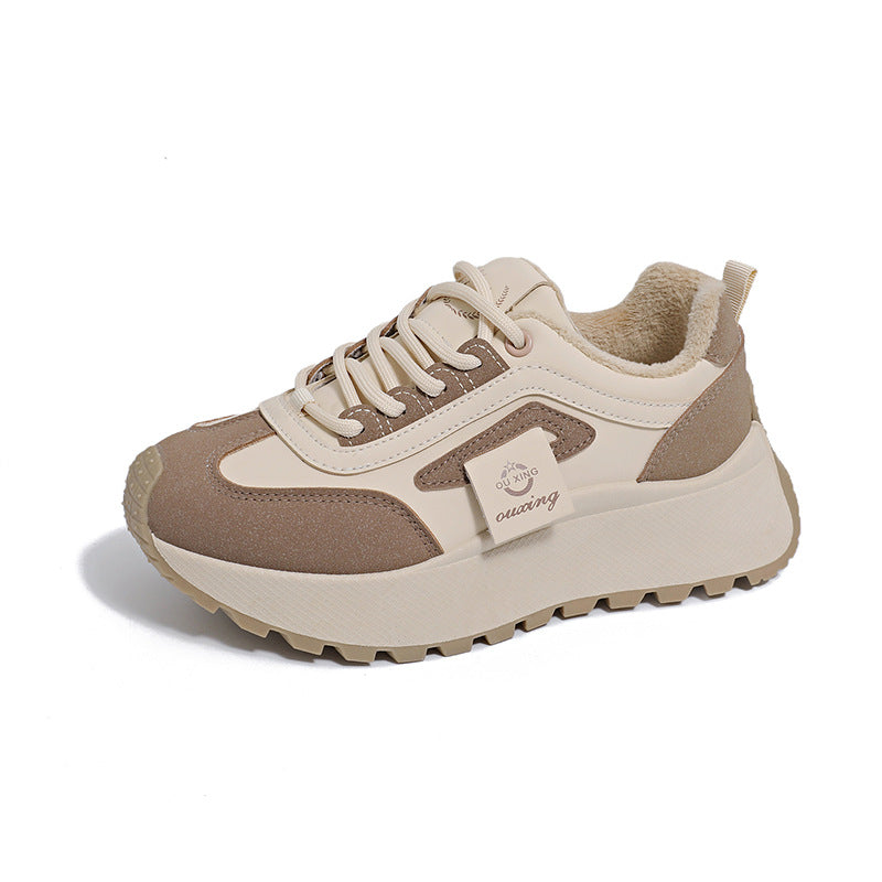 Damen trendige Chunky Sneakers mit dämpfendem Profil EB