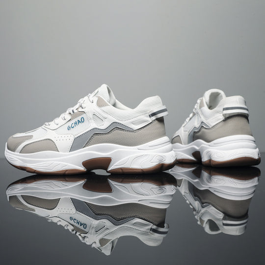 Damen Sportliche Sneakers mit atmungsaktiver Oberflächenstruktur EB