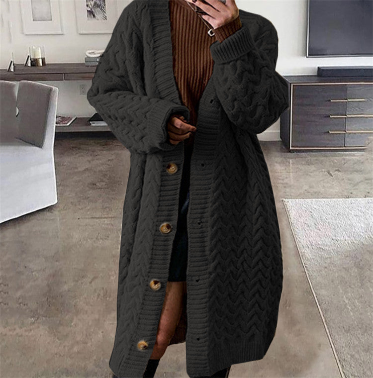 Damen Großer Strickcardigan EB