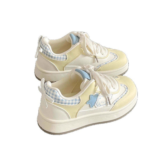 Damen Chunky Sneakers mit verspieltem Design und komfortabler Dämpfung EB