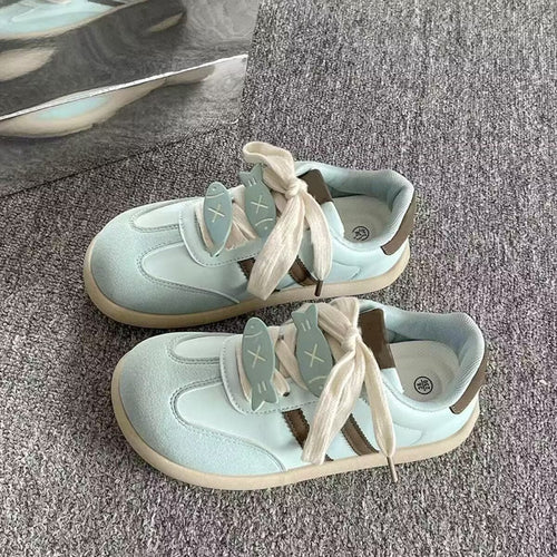 Damen Sneakers mit verspielten Tiermotiven und atmungsaktivem Obermaterial EB