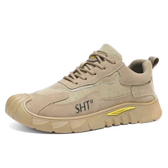 Herren sportliche Trekking-Sneaker mit rutschfester Sohle und atmungsaktivem Obermaterial EB