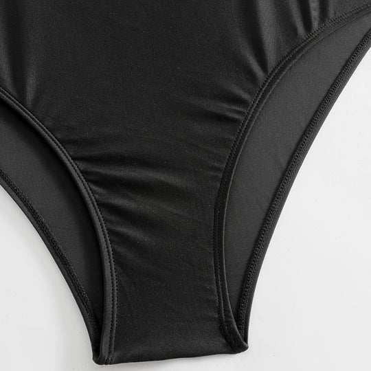 Damen Einteiliger Badeanzug mit modischem Cut-Out-Design EB