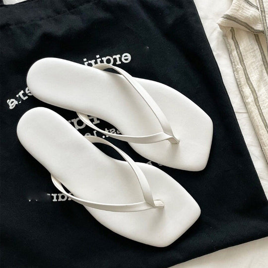 Damen Zehensteg-Sandalen mit modernem Design und ergonomischem Fußbett EB