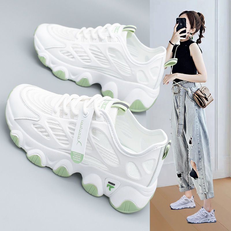 Damen Lauf-Sneaker mit atmungsaktiver Oberflächenstruktur und dämpfender Sohle EB