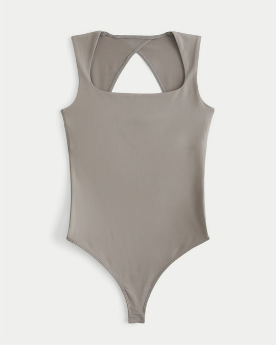 Damen Sportlicher Body mit Kreuzrücken EB