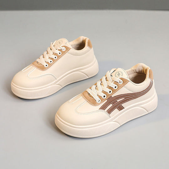 Damen modische Sneakers mit komfortabler Plattform und sportlichen Akzenten EB
