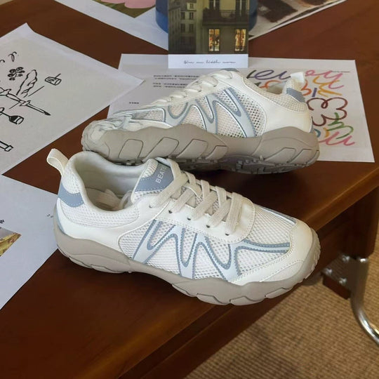 Damen Sportliche Sneakers mit dämpfendem Komfort und atmungsaktiver Konstruktion EB