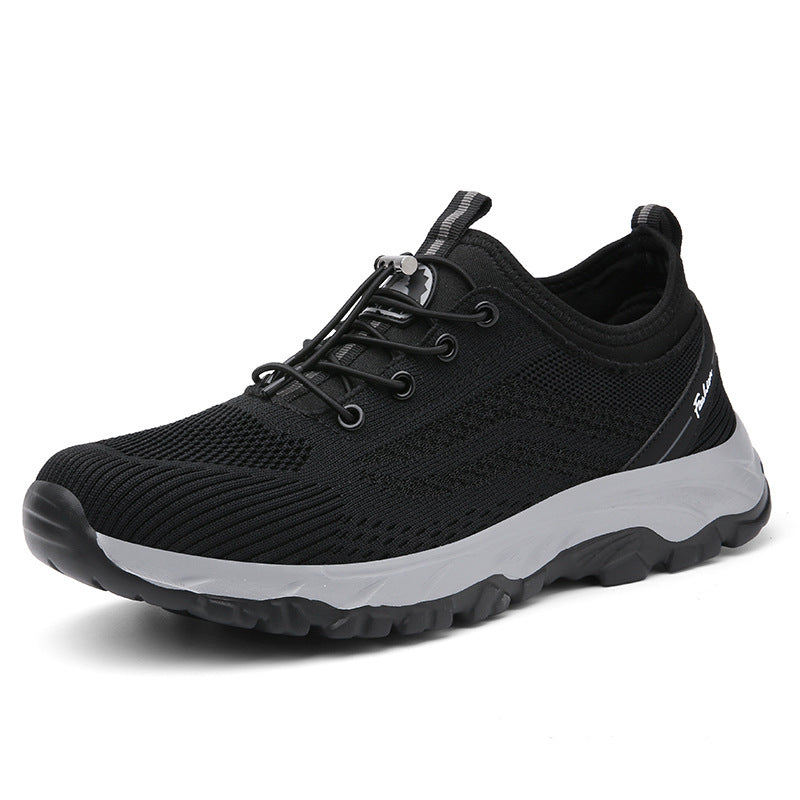 Damen Outdoor-Sport-Sneaker mit innovativem Schnellschnürsystem und atmungsaktiver Mesh-Oberfläche EB