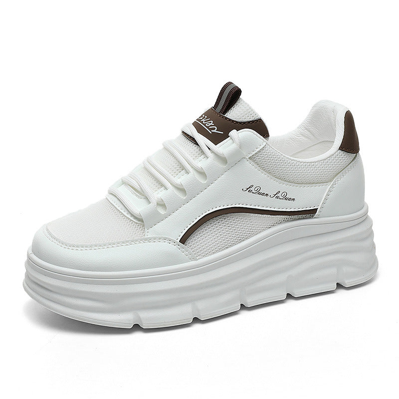 Damen Plattform Sneakers mit dämpfendem und flexiblen Sohlenprofil EB