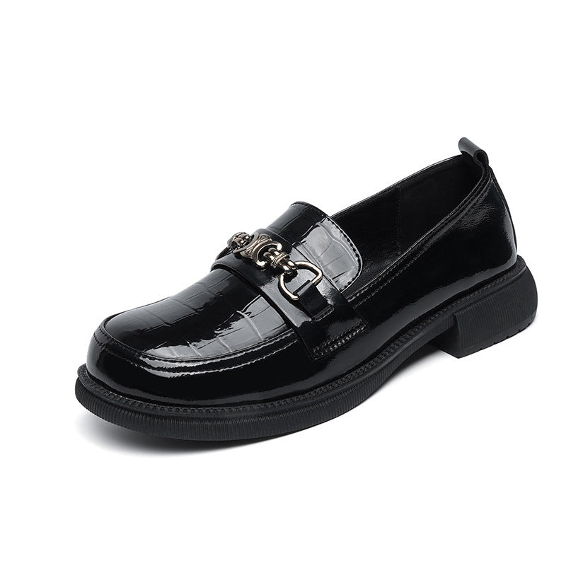 Damen Elegante Mokassins mit modischem Kettendetail EB 1776166209