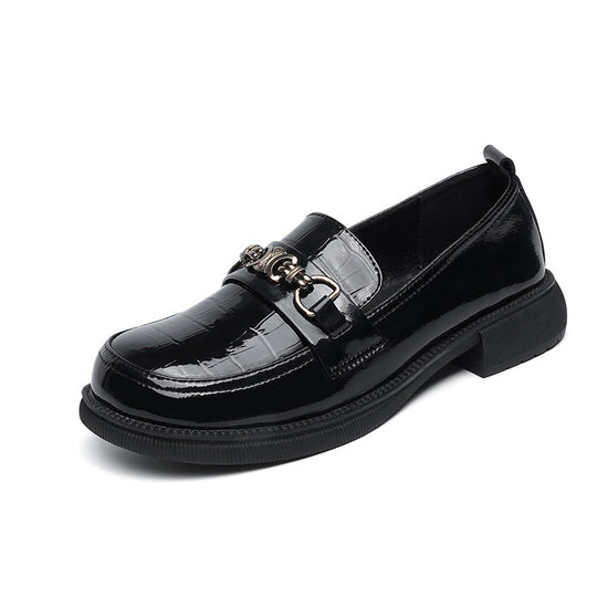 Damen Elegante Mokassins mit modischem Kettendetail EB 1776166209