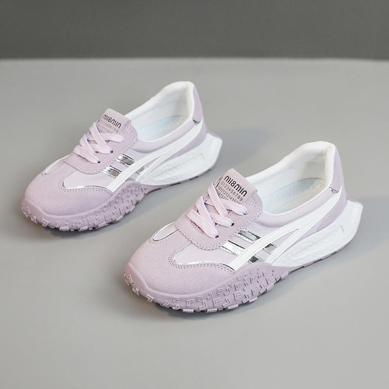 Damen Sportliche Sneakers mit dämpfender Sohle und atmungsaktivem Obermaterial EB