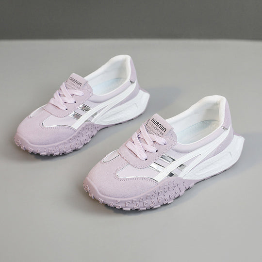 Damen Sportliche Sneakers mit dämpfender Sohle und atmungsaktivem Obermaterial EB