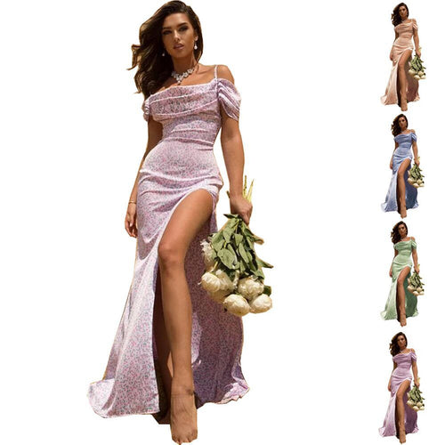 Damen Partykleid mit asymmetrischem Schnitt und raffinierten Raffungseffekten EB