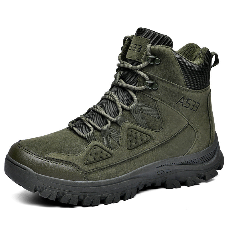 Herren Multifunktionale Outdoor-Stiefel mit hohem Knöchel und rutschfester Sohle EB