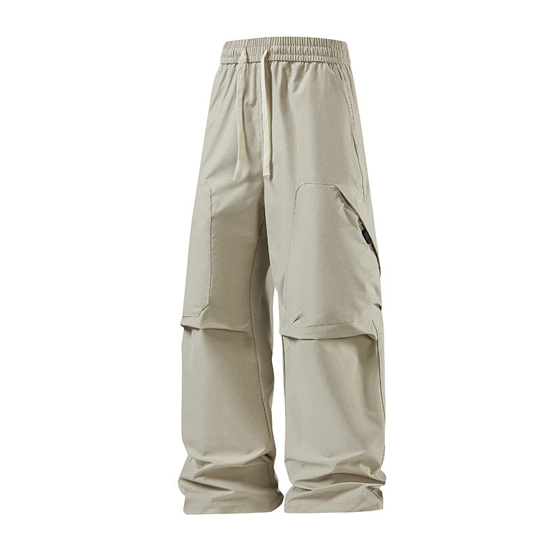 Herren technische Cargo-Hose mit verstellbarem Bund und praktischen Seitentaschen EB