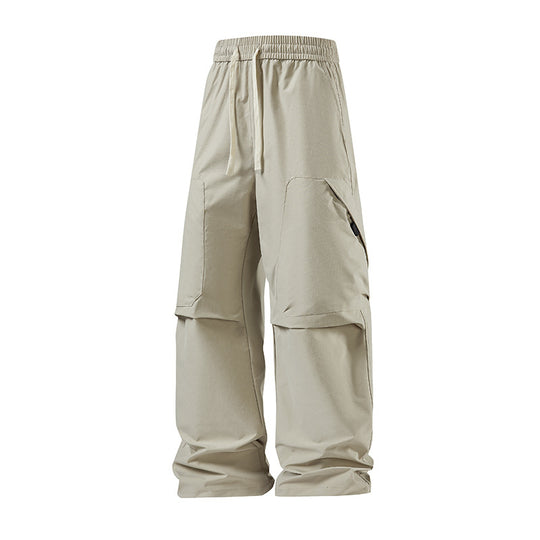 Herren technische Cargo-Hose mit verstellbarem Bund und praktischen Seitentaschen EB