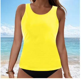 Damen Tankini-Oberteil mit Raffung EB