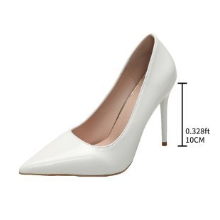 Damen elegante Stiletto-Pumps mit schmaler Zehenpartie EB