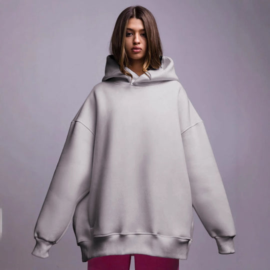 Damen bequemer Oversized Hoodie EB