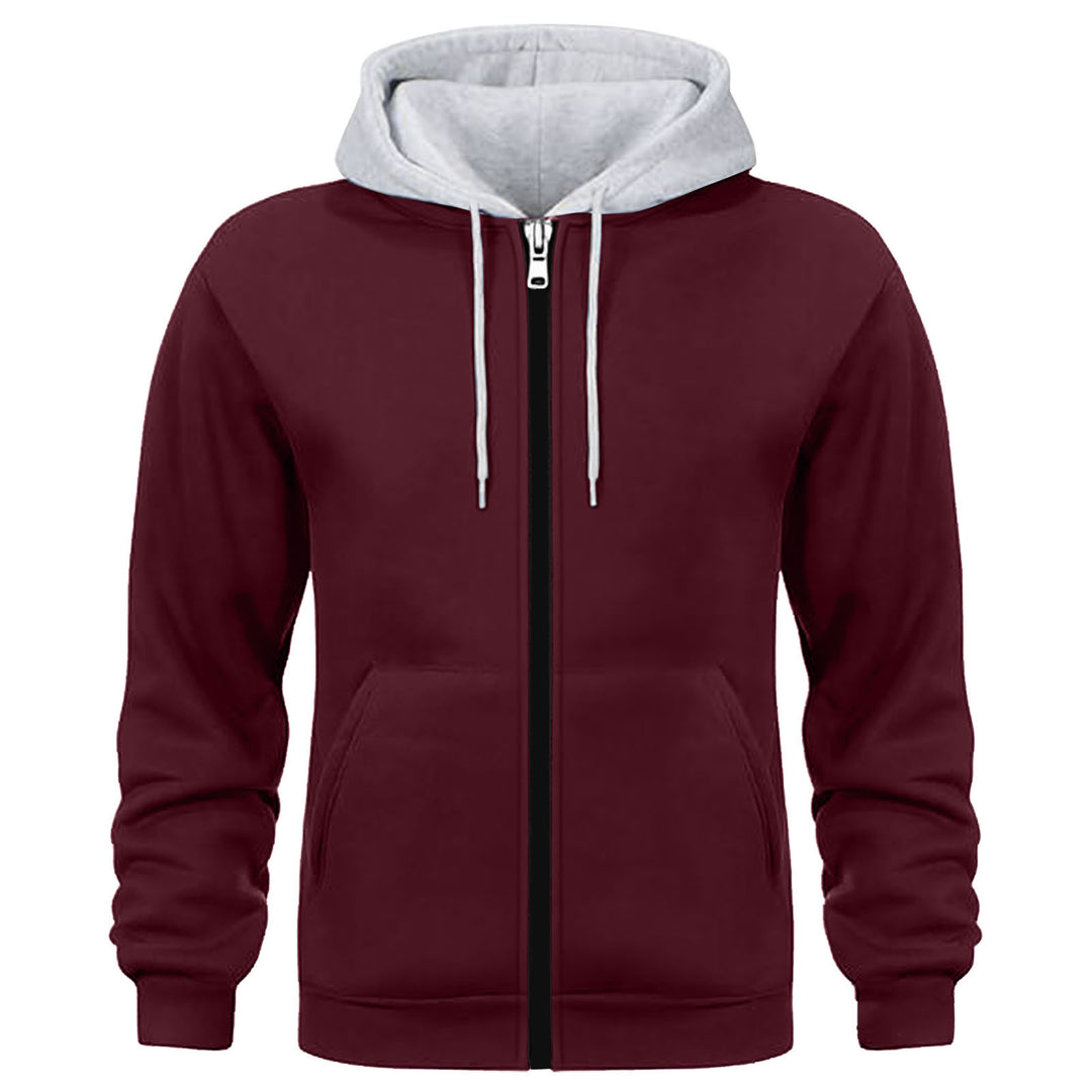 Herren Kapuzenjacke mit doppellagigem Material EB