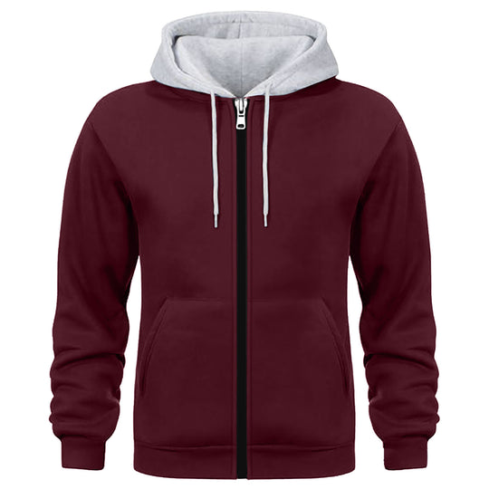 Herren Kapuzenjacke mit doppellagigem Material EB