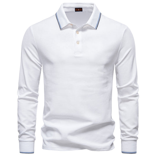 Herren Langarm Poloshirt EB