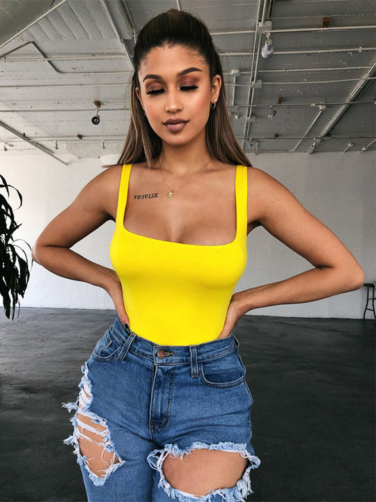 Damen Crop Top mit anschmiegsamem Schnitt EB