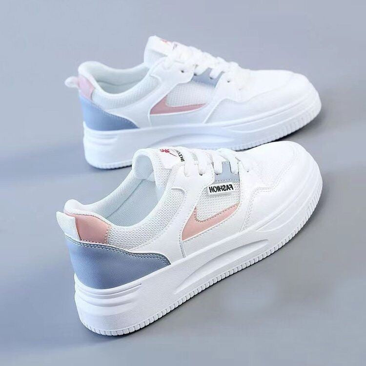 Damen Modische Sneakers mit atmungsaktiver Mesh-Oberfläche und rutschfester Sohle EB