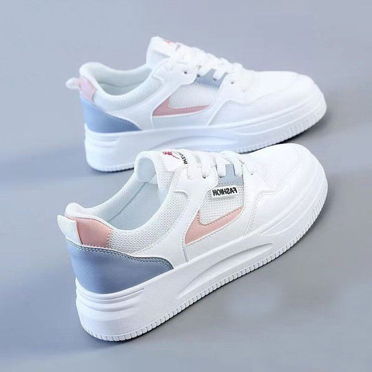 Damen Modische Sneakers mit atmungsaktiver Mesh-Oberfläche und rutschfester Sohle EB